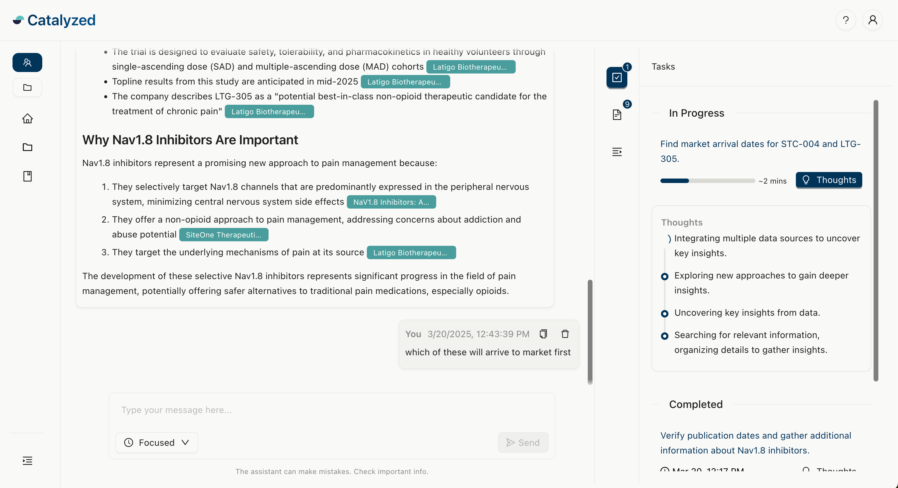 AI-Powered research and reporting demo